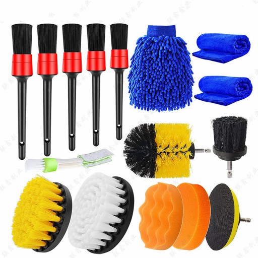 КИСТІ ДЕТАЛІЗАЦІЯ 16 НАБІР РУКАВИЧОК ДЛЯ ЧИЩЕННЯ