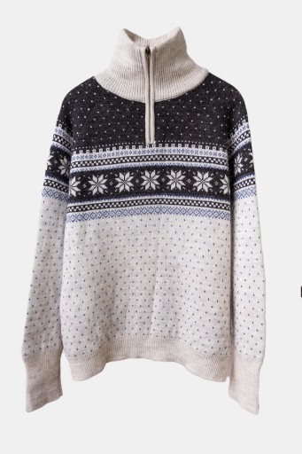 JOTUNNEIM Nórsky vlnený sveter XL Norway