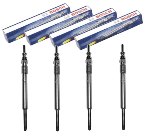 0 250 - Комплект свечей накаливания bosch 0250202043 - 4 шт.