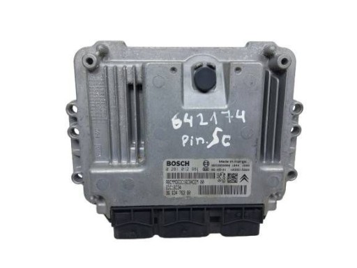 0281012981-kasacja - Контролер комп'ютера двигуна 0281012981 9653958980 citroen c4 1.6 hdi pin