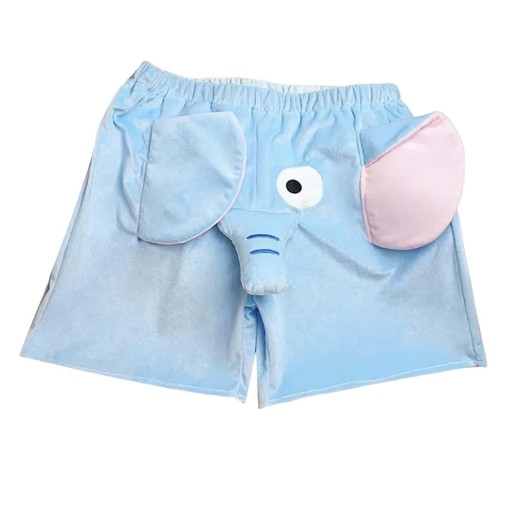 Pyžamové šortky pre ženy Pánske Pohodlné Dievčenské Modré M