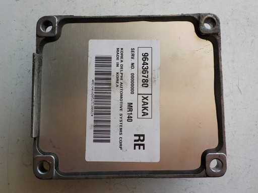 CHEVROLET AVEO Ordinateur Unité de contrôle 96436780 XAKA MR140 RE