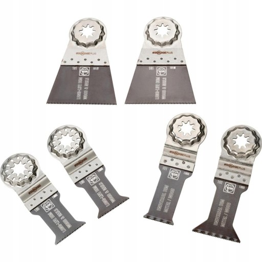 6 пильних полотен E-Cut для FEIN MultiTool