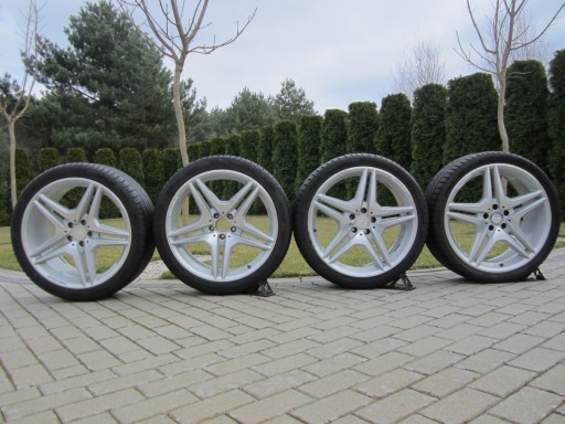 Oryginalne aluminium discs 20" Mercedes W221 AMG 8,5J front 9,5J rear part
