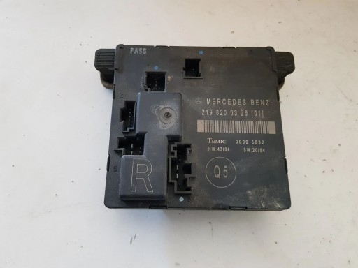 2198200326 - Mercedes-Benz CLS C219 2007 Модули комфорта