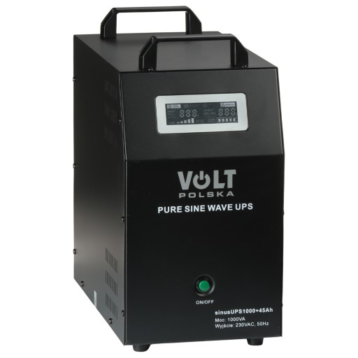 Блок питания ибп sinus-ups-1000+45ah 1000 ;ва вольт польша