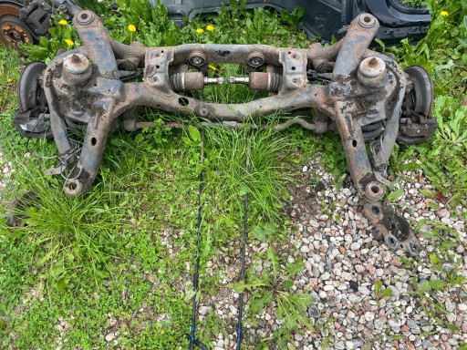 Полная прицепная балка салазки задняя volvo xc90 03-14 awd 4x4 в очень хорошем состоянии