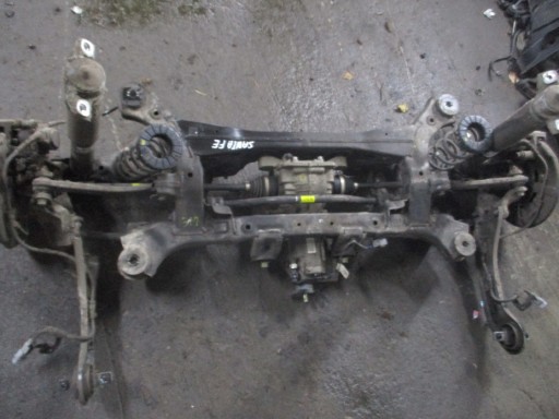 Hyundai santa fe iv 2.2 crdi задняя подвеска коляски