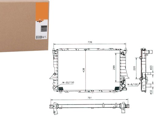 NRF51319/SERW - Nrf водяний кулер audi 100 2.8 e (4a. c4)