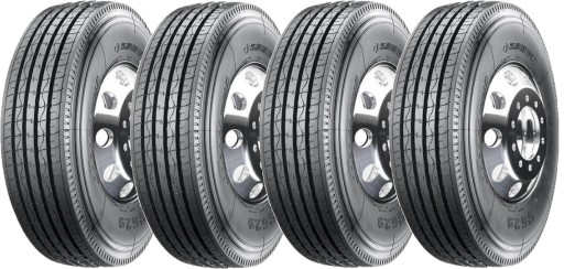 4X новые шины SAILUN 315 / 80R22.5 SFR1 направляющая