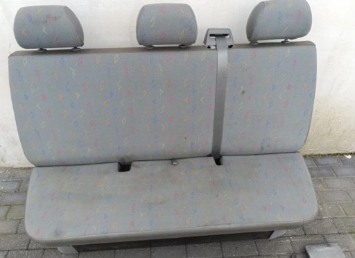 VW T5 T5 LIFT T6 DOKA Sitz Sitz TROJKA LAWKA Sitz TRZYOSOBOWE