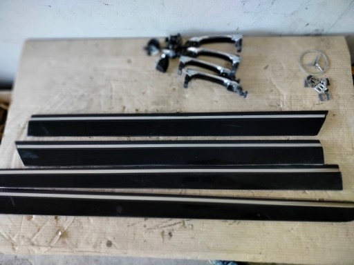 moulding CHROM door front left MERCEDES B KLASA W245 1696983562
