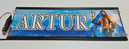 50X16 МДП LED іменна дошка барвиста для подарунка