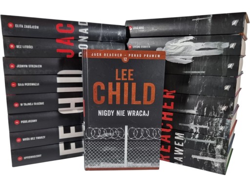 Zdjęcie egzemplarza: Jack Reacher Ponad Prawem / zestaw 17 książek / Lee Child