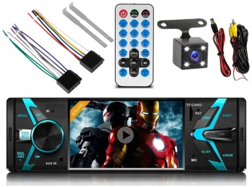 АВТОМОБІЛЬНИЙ РАДІОПРИЙМАЧ MP5 ЕКРАН AVI USB + КАМЕРА ЗАДНЬОГО ВИДУ