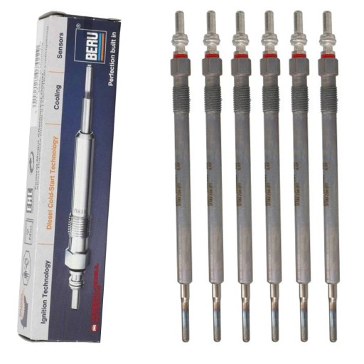 GE105 - 6x beru свічка розжарювання для mercedes w211 w204 280 320 cdi chrysler 3.0crd