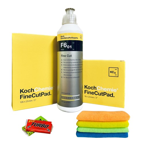 Koch Chemie Fine Cut набір пасти + 2 подушечки подарунок!