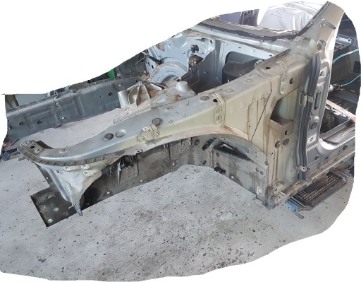 3.0D - СТОЙКА ПЕРЕДНЕГО ФАРТУКА ЛЕВАЯ ПЕРЕДНЯЯ ЧЕТВЕРТЬ - BMW F10 F11