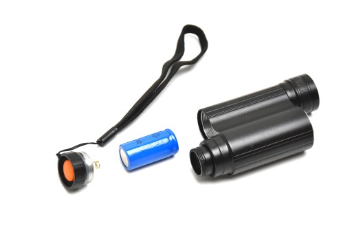 СВЕТОДИОДНЫЙ ФОНАРИК 5W БИНОКУЛЯРНЫЙ ПЕРЕЗАРЯЖАЕМЫЙ ОСМОТР
