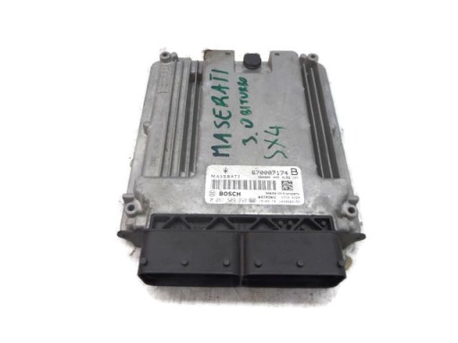 Компьютер с двигателем maserati quattroporte 3.0 битурбированный 670007174