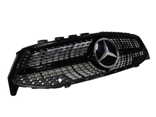 A1188800802 - Решетка радиатора MERCEDES CLA 118 DIAMOND ON RADAR