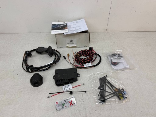 3G1.055.204 - Монтажний джгут + крюк модуль 3g1055204 5q0907383l vw audi seat ориг.