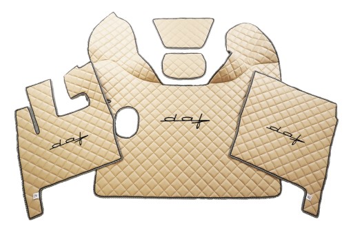 СТЕГАНЫЕ КОВРИКИ TIR DAF XF 105 2006-2012 MANUAL