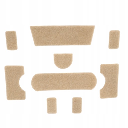 9 шт. кольорової глиняної наклейки з гачком і петлею. Сильний клей