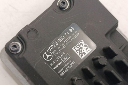 Передня камера mercedes-benz eqe (v295) a2239007436 електро 460kw 2024 р.