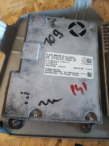 Mercedes w177 w247 w118 модуль лічильника a247 900 66 12