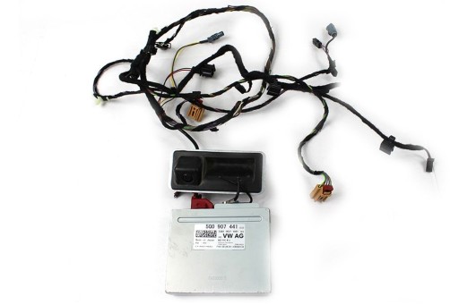 bt-cars-2028 - Audi a3 задняя камера заднего вида 8v0827566 + модуль контроллера 5q0907441 5q0 907 44