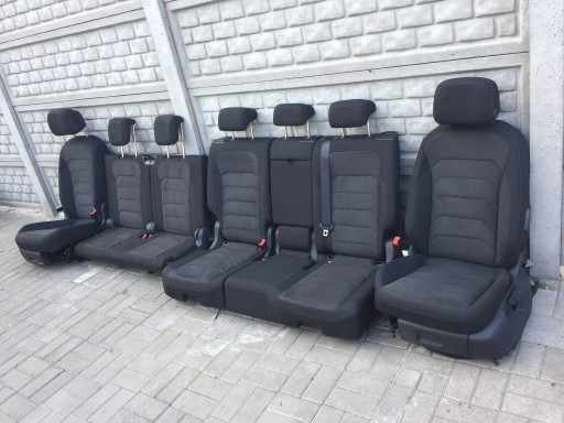 VW TIGUAN II КРІСЛО СИДІННЯ ДИВАН ALLSPACE LONG 7