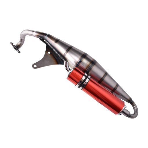 022222-6-8574-4099 - Спорт глушитель скутер тюнинг 2T Jog QUANTUM для 70cc