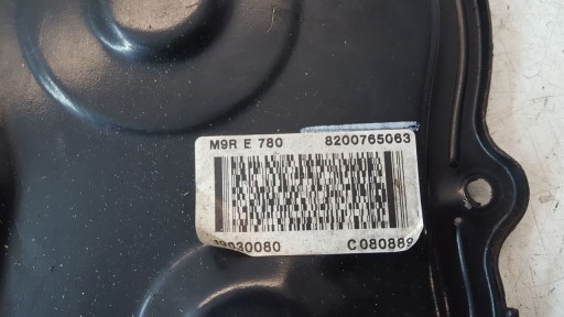 Boîte Couverture tablier moteur de la distribution Renault Megane 2,0 DCI