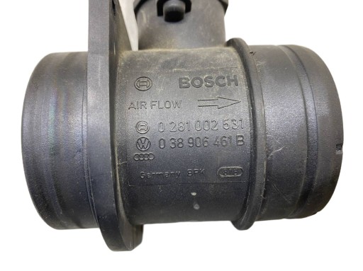 flow meter VW GOLF V 1.9 TDI 0281002531 038906461B