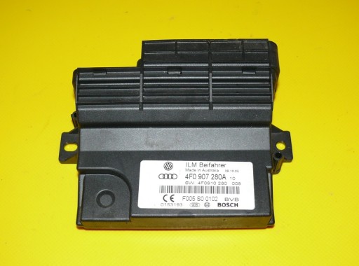 modulo Centralina ZASILANIA di tensione AUDI A6 C6 04-08r. 4F0907280A 4F0910280