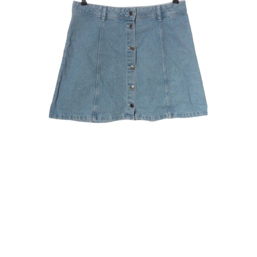H&M DIVIDED Jeansowa spódnica niebieski