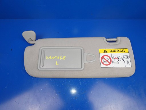 Hyundai Santa Fe III 2012- cover PRZECIWSLONECZNA left visor visor