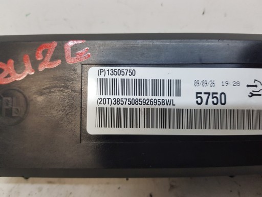 CHEVROLET CRUZE 13505750 modul a klímának