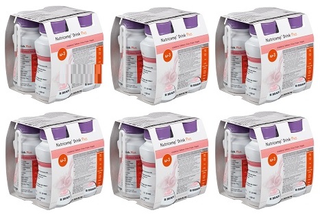 Nutricomp Drink Plus SET 24x200ml - jahoda