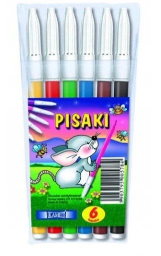 Маркеры-маркеры, 8 цветов, Camet, ПОЛЬСКИЙ ПРОДУКТ