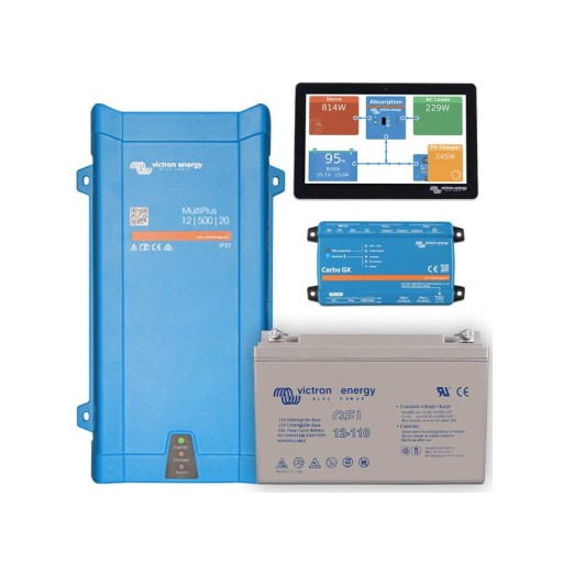 2698 - VICTRON 430W ГИБРИДНЫЙ КЕМПЕР ИНВЕРТОР КОМПЛЕКТ