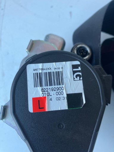 tension belt safety left front PEUGEOT 308 T9 96776842XX #15