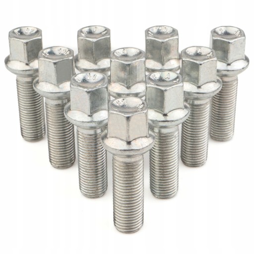 10 × ДОВГІ ГВИНТИ GETMANN M14x1,5x33 мм кульовий ключ R14 17