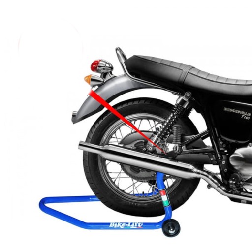 ВЕЛОСИПЕДНИЙ ПІДЙОМНИК ЗАДНИЙ ПІДІЙМНИК RS-17/TB TRIUMPH BLUE