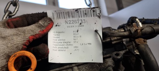 engine complete AMF 1.4 TDI 75 SEAT IBIZA III
