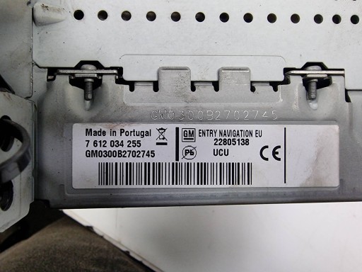 RADIO 22805138 CHEVROLET CRUZE