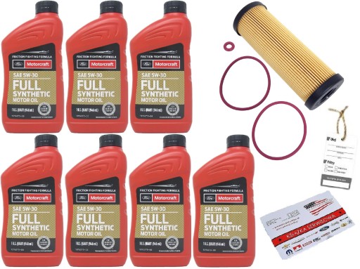MOTORCRAFT 5W30 6.6L + FUSION FILTER 2.7 2017-2019 гг.