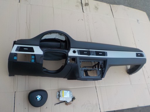consolle airbag komplet bmw e90 e91 2007r