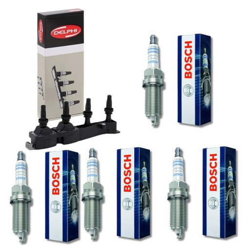 0 242 - Катушки зажигания peugeot partner tepee 1.6 16v 110km bosch delphi